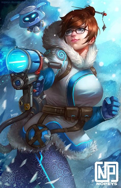 mei fanart overwatch|mei overwatch characters art.